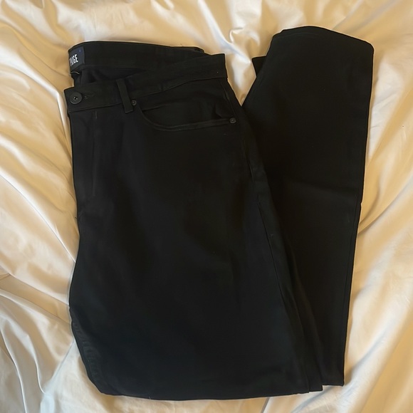 PAIGE Federal - Black Shadow Jeans - Picture 11 of 14